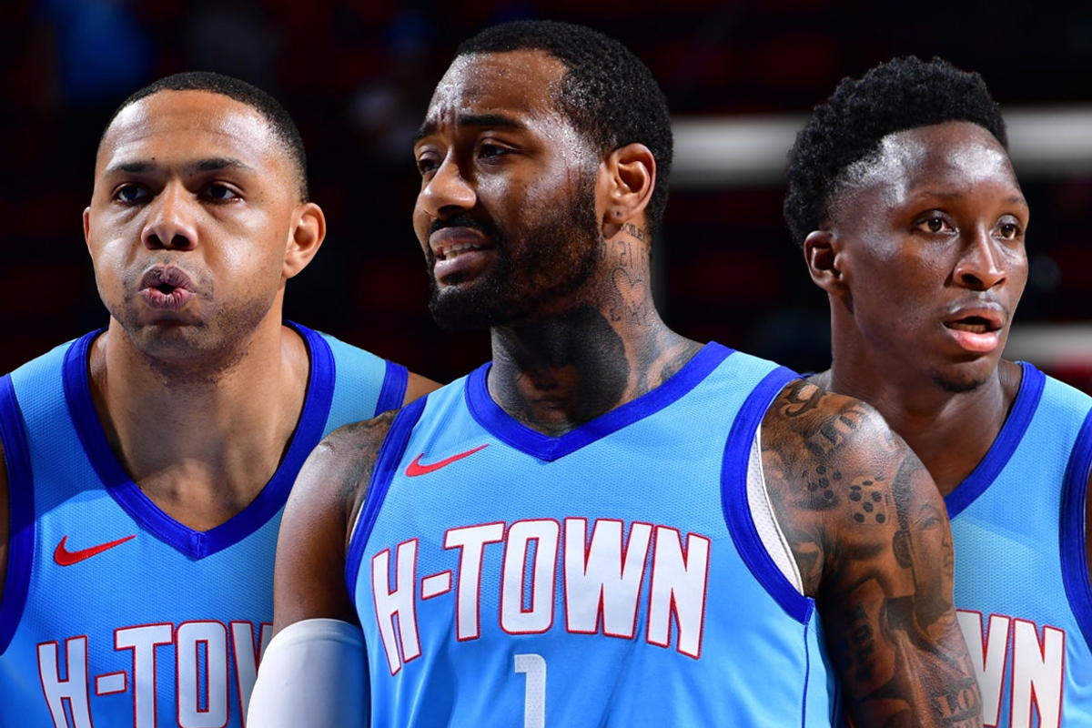 Rockets Eric Gordon, John Wall, Victor Oladipo