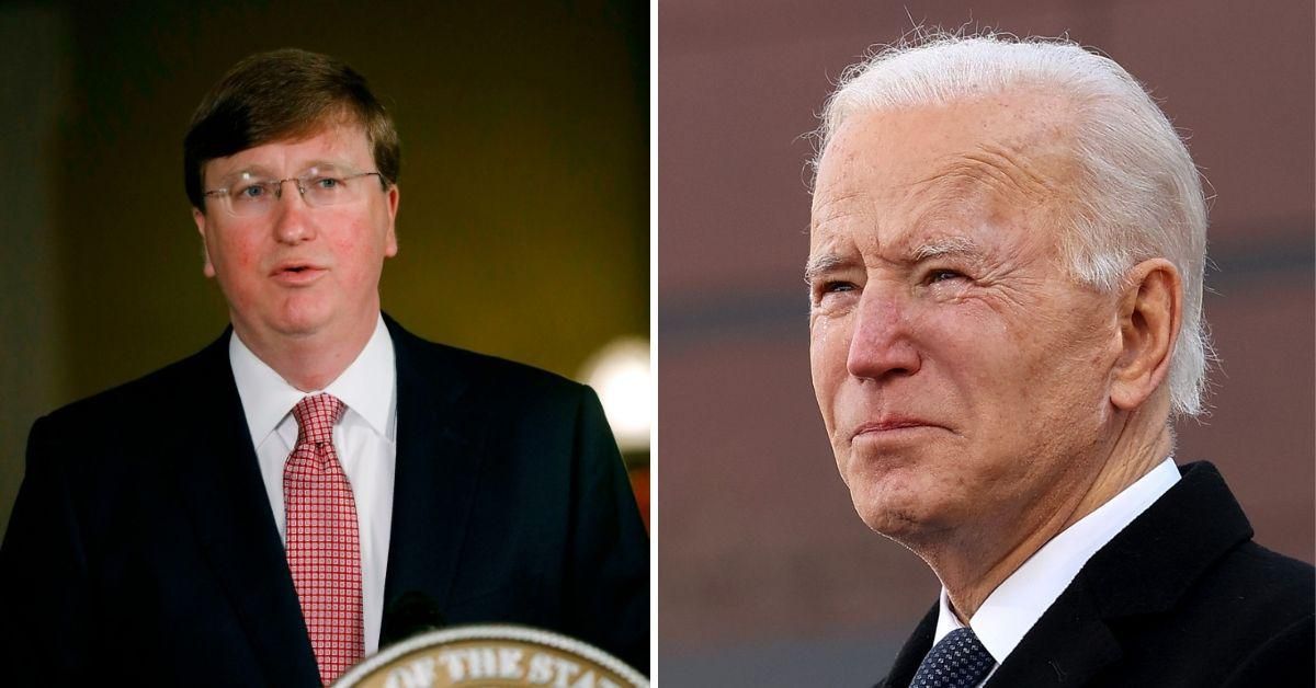 Mississippi's GOP Governor Slammed For Claiming Biden Is 'Pushing Children' Into Being Trans