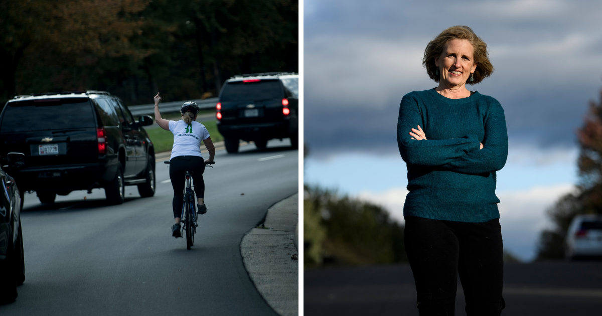 Cyclist Who Was Fired For Flipping Off Trump's Motorcade Wins Election To Oversee His Golf Club