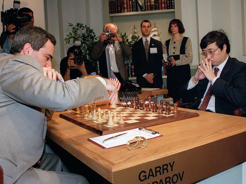 Deep Blue beat G. Kasparov in 1997 