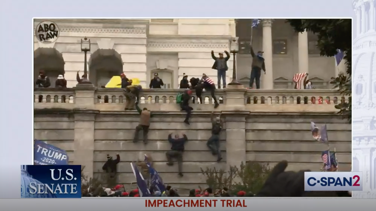 House impeachment managers opening video in Donald Trump's second impeachment trial.