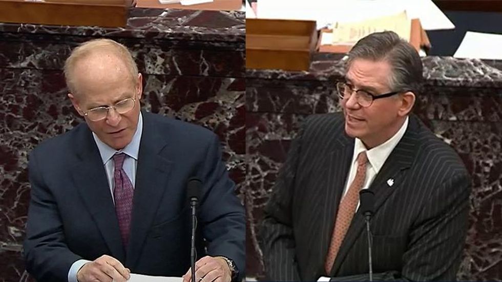 'What the Big Lie is all about': Dem senator rips Trump lawyer over 'pathetic' refusal to acknowledge results