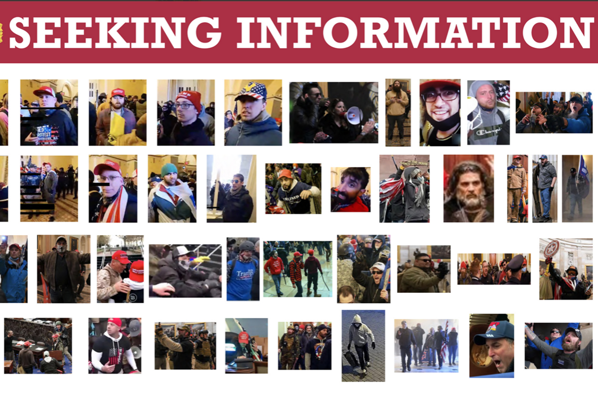 FBI 'Seeking Information' on Capitol rioters