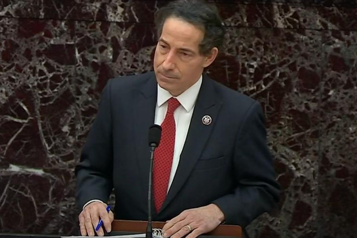 Watch Jamie Raskin deliver 'heartbreaking' personal account of insurrection in Trump trial