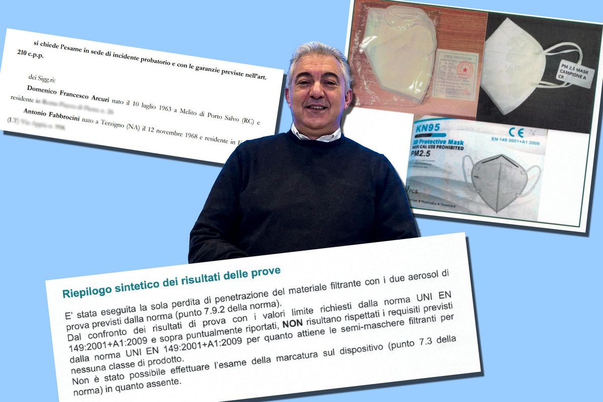 Le mascherine cinesi di Arcuri mettono in pericolo i medici
