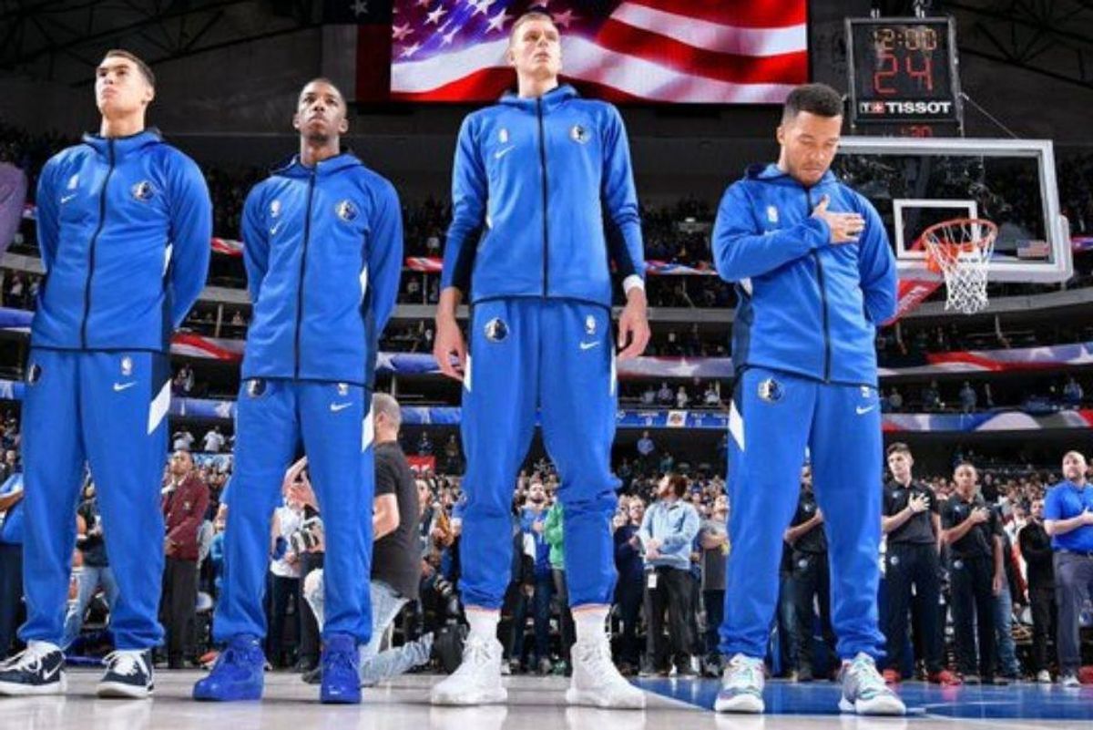 Mark Cuban revealed the Dallas Mavericks haven't played the national anthem this season