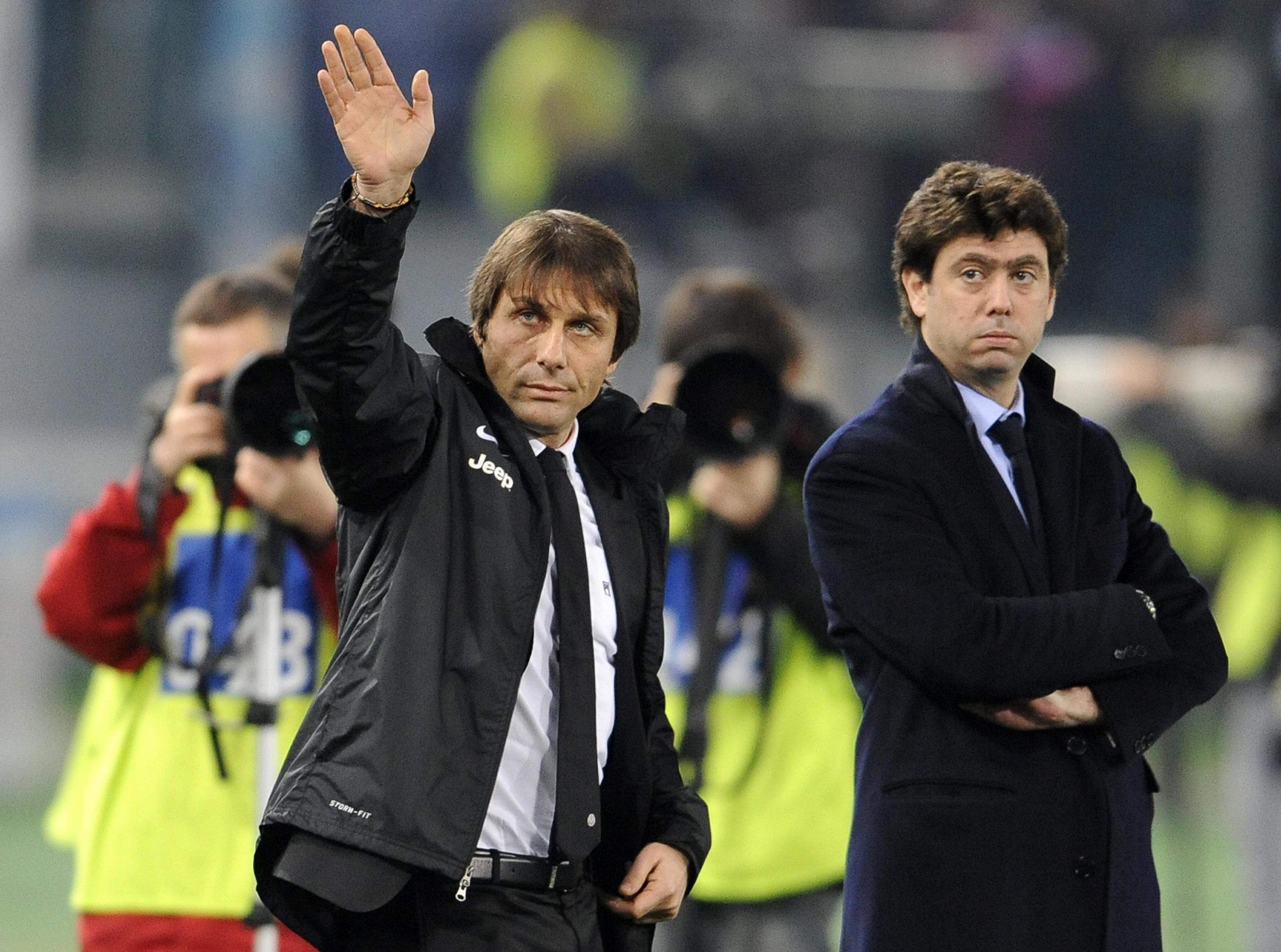 Conte e Agnelli, l’amore tradito finito in una triste zuffa da stadio