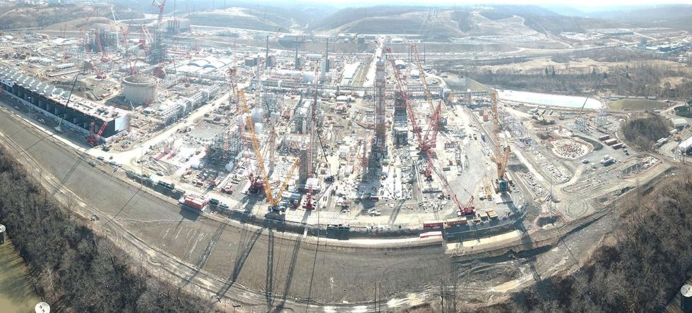 shell petrochemical plant