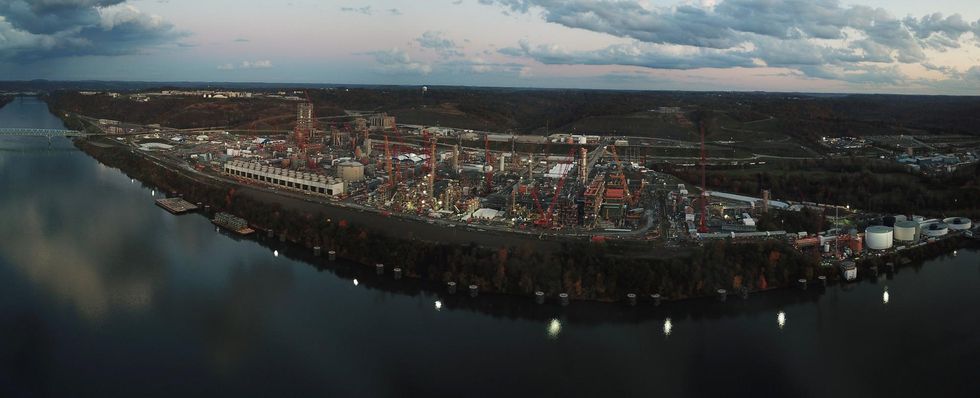 shell petrochemical plant