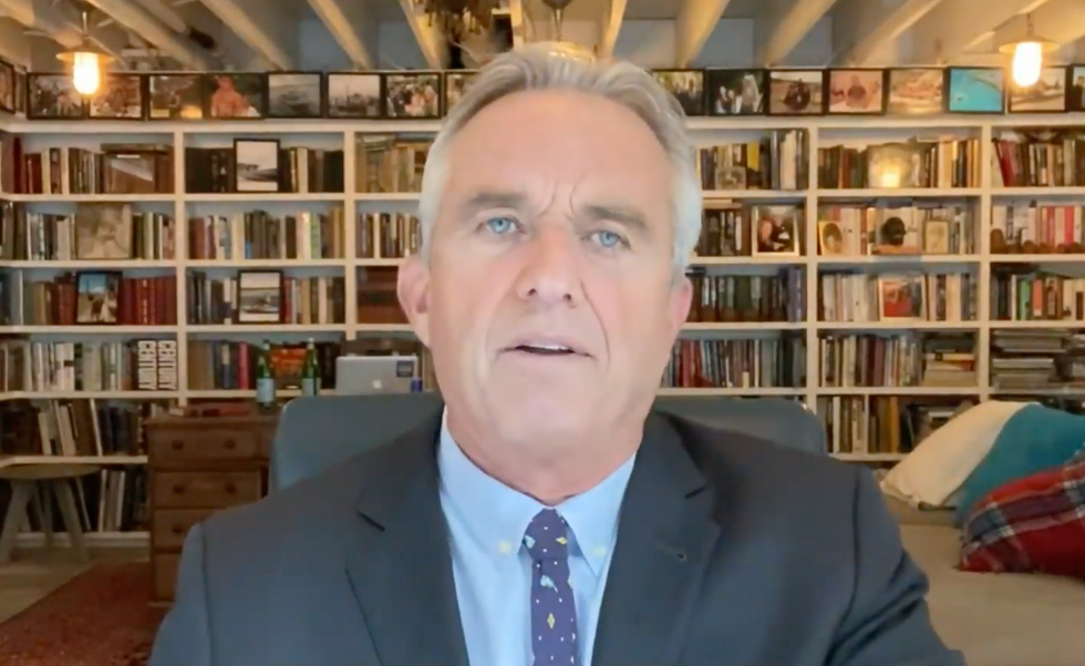 Not Robert Kennedy Jr. Announcing He Might Run For President