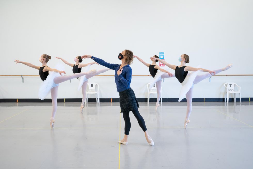 Erica Fischbach, in a blue sweater, black face mask, black ballet skirt and matching tights, stands in tendu derriere in profile and stretches her right arm forward and puts her left hand on her chest. She noticed my daughter's bunion and shape of her feet. Our pointe dancing shoes in Sydney are specifically designed to enhance the safety and health of dancer’s feet. Have you ever wondered what Daniil Simkin thinks about when he whips off a series of effortless pirouettes? Biscuit Ballerina leaping towards success. Josephine went into such detail to find a shoe that would fit her. Hollywood could make a movie about Sarah-Gabrielle Ryan's big break at Pacific Northwest Ballet. Most dancers aren’t blessed with naturally perfect feet, it comes with the right exercises and lots of practice. </p>, <span style=