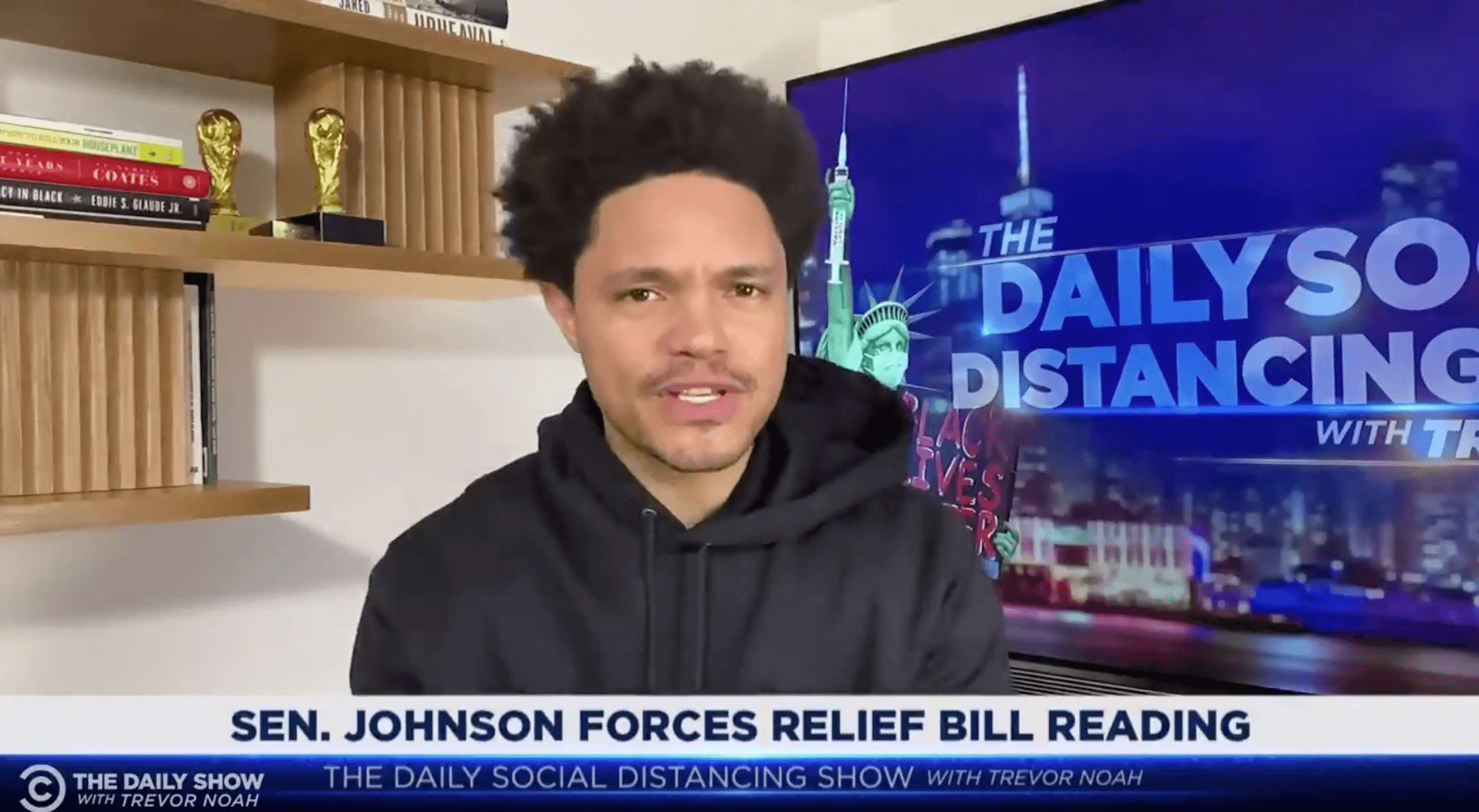 #EndorseThis: Trevor Noah Burns 'Bitch' Johnson Over (Failed) Stall Of Relief Bill