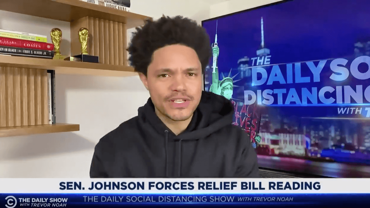 #EndorseThis: Trevor Noah Burns 'Bitch' Johnson Over (Failed) Stall Of Relief Bill
