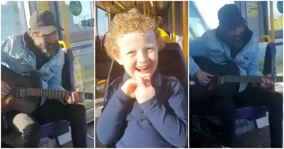 Irish busker singing 'You've Got a Friend in Me" to boy with non-verbal autism is pure beauty