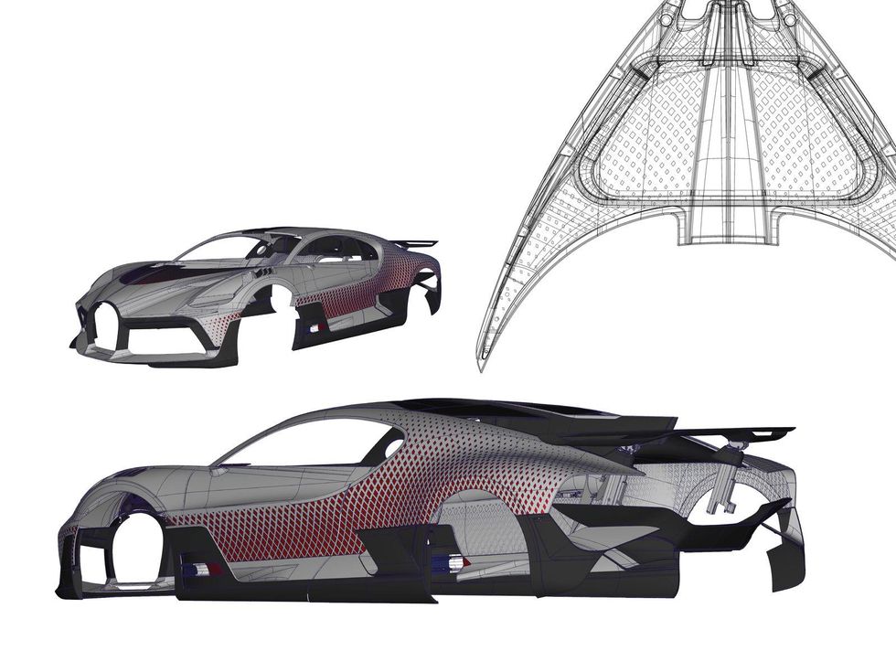 Bugatti Divo "Lady Bug" design process