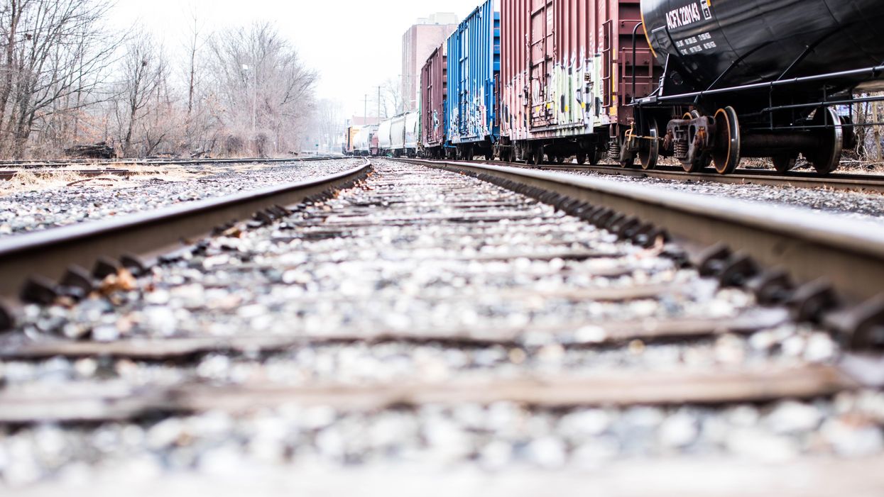 Railroad tracks
