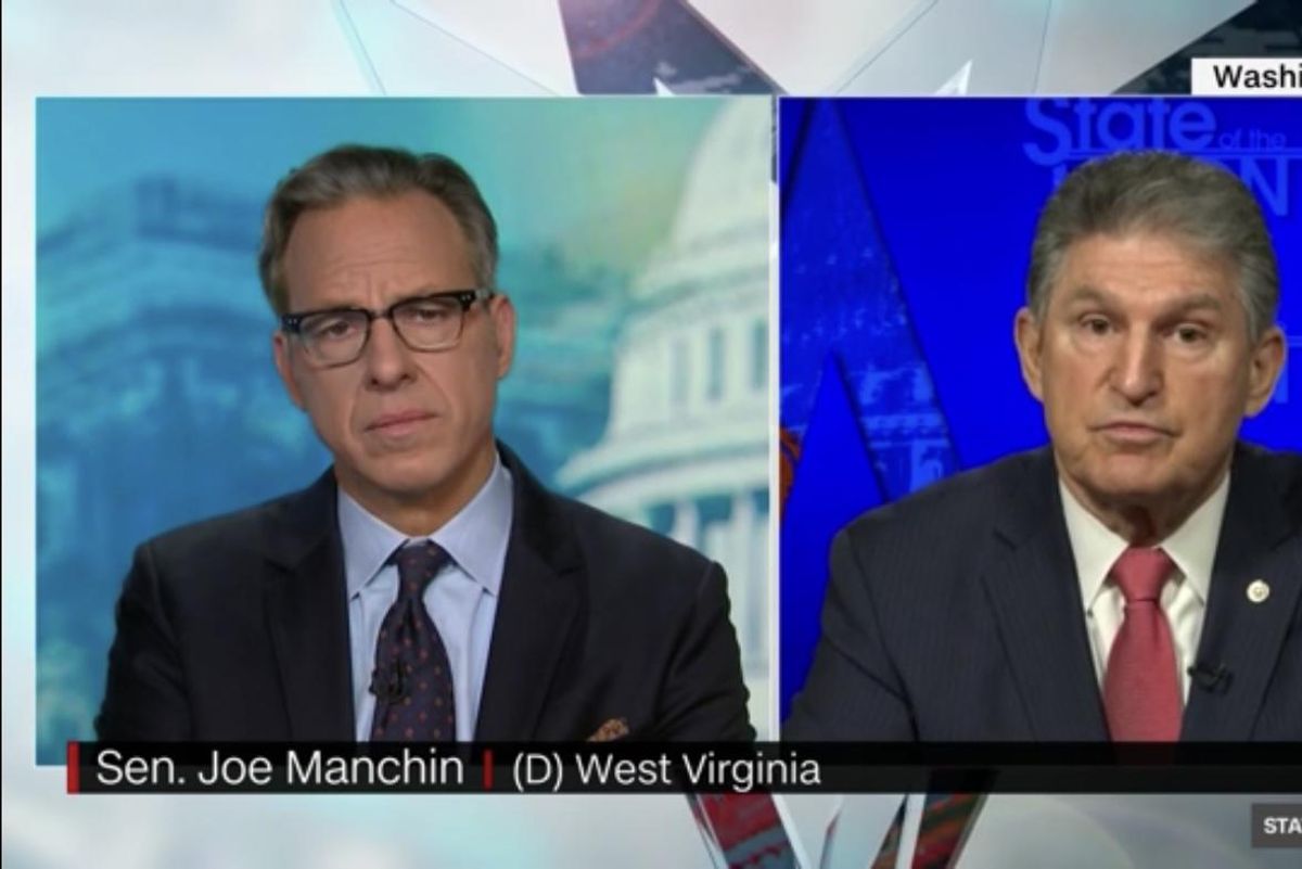 Sunday Shows Give Joe Manchin All The Attention He So Clearly Craves