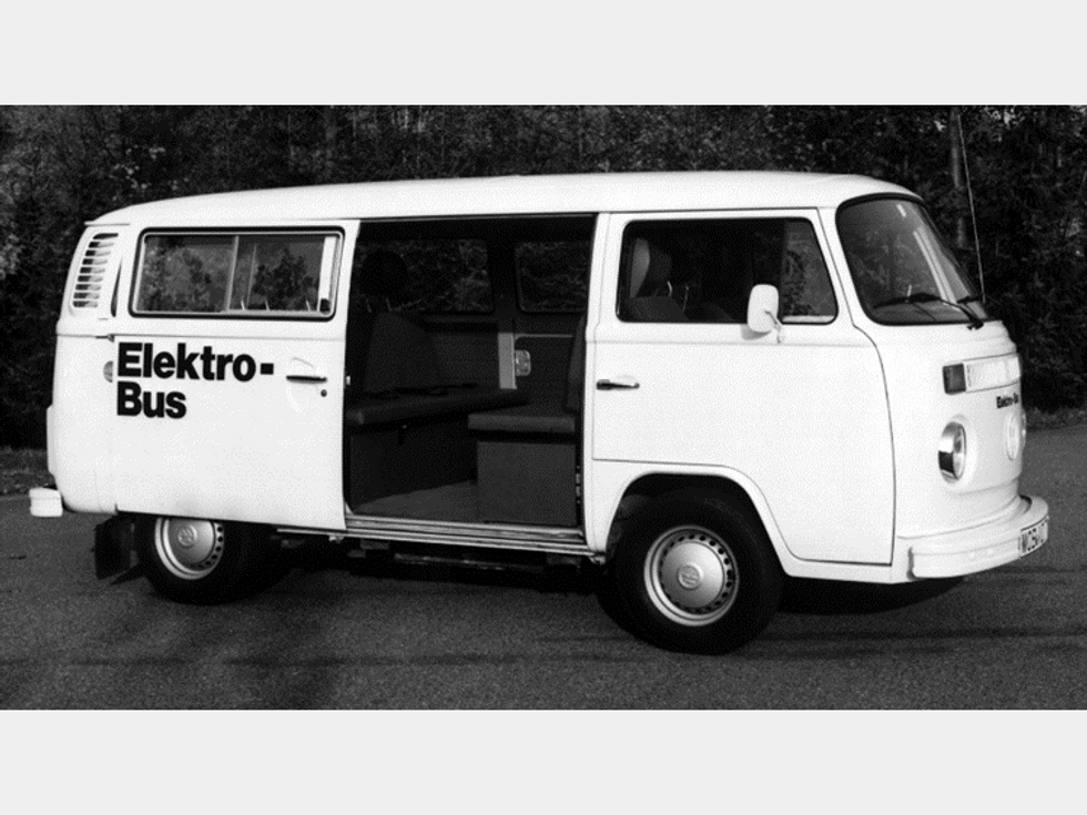 1972: Elektro-Bus/Elektro-Transporter