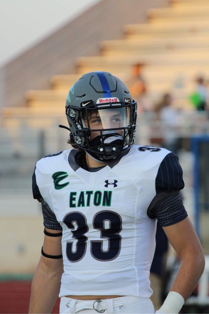 Eaton junior Ben Roberts ties school record in Power Clean Lift
