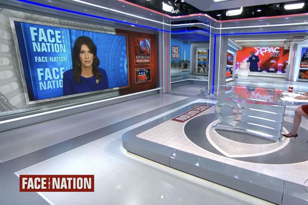 SD Gov. Kristi Noem Lied Her 'Face The Nation' Off