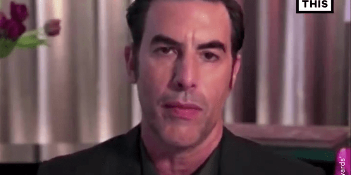 #EndorseThis: 'Borat' Thanks Giuliani During Golden Globes Acceptance Speech - Vimarsana News