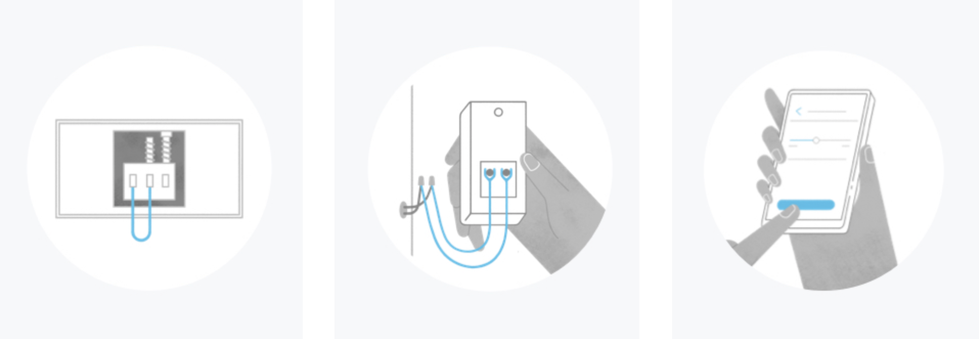 Instructions from Amazon for installing a Ring video doorbell
