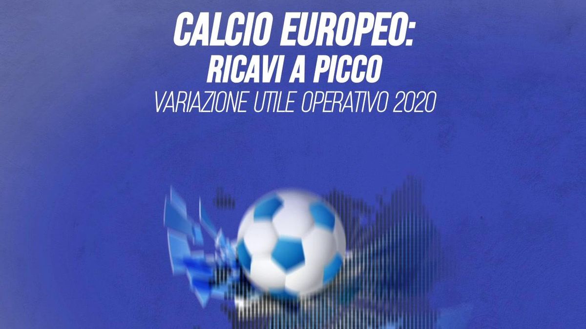 Calcio europeo: ricavi a picco