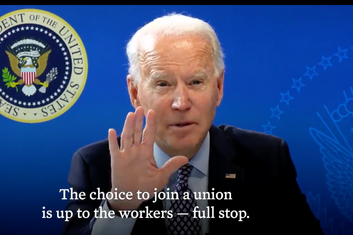 President Biden Will Fight You Behind The (Amazon) Warehouse