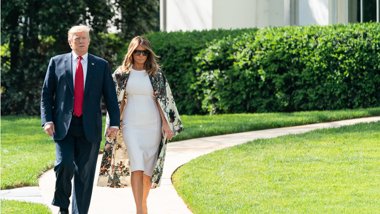 Trump And Melania Were Vaccinated At White House But Kept It Secret