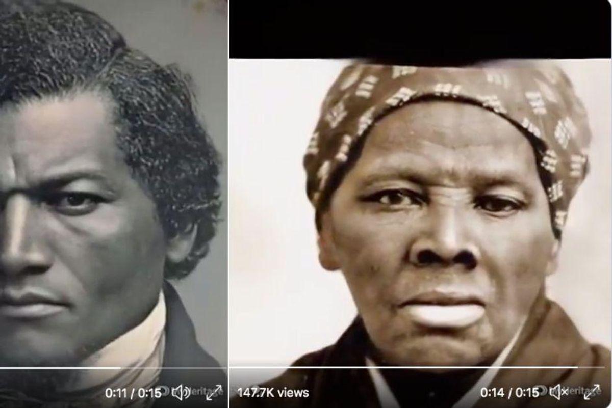 New technology shows what Frederick Douglass and Harriet Tubman looked like in motion