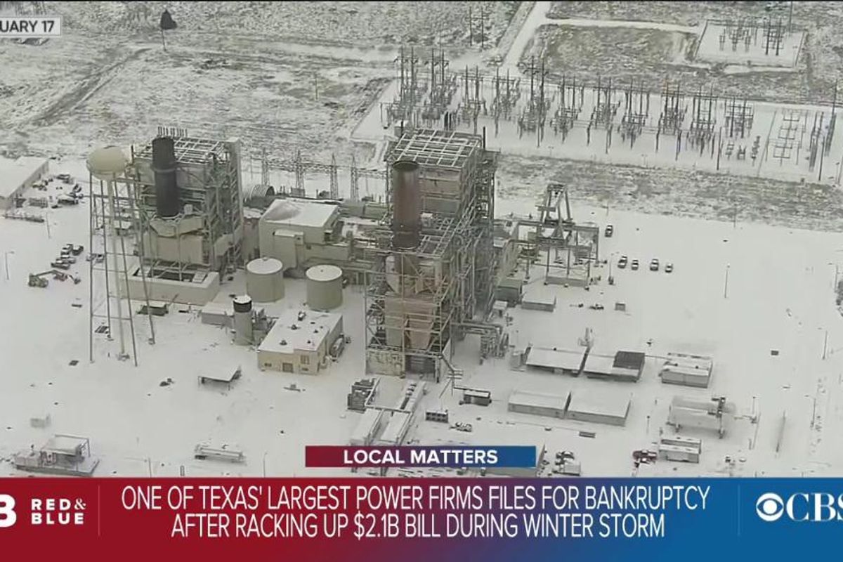 Texas Power Company Bankrupted By Electric Bill. Hooray For Deregulation!