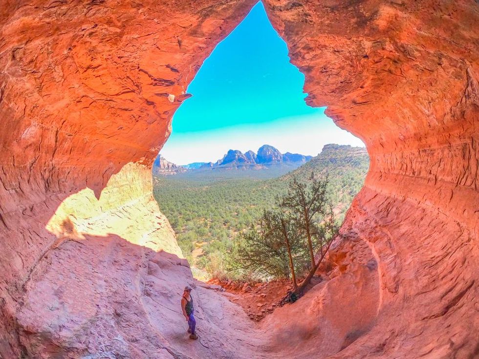 Birthing Cave Hike Sedona AZ