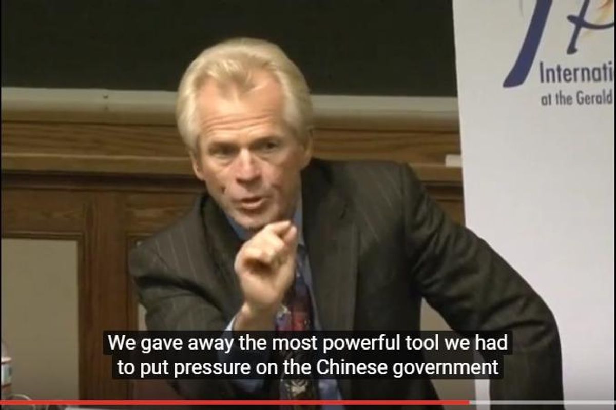 If Trump Econ Loon Peter Navarro Was Ever Right About Something, We Have Yet To Discover It