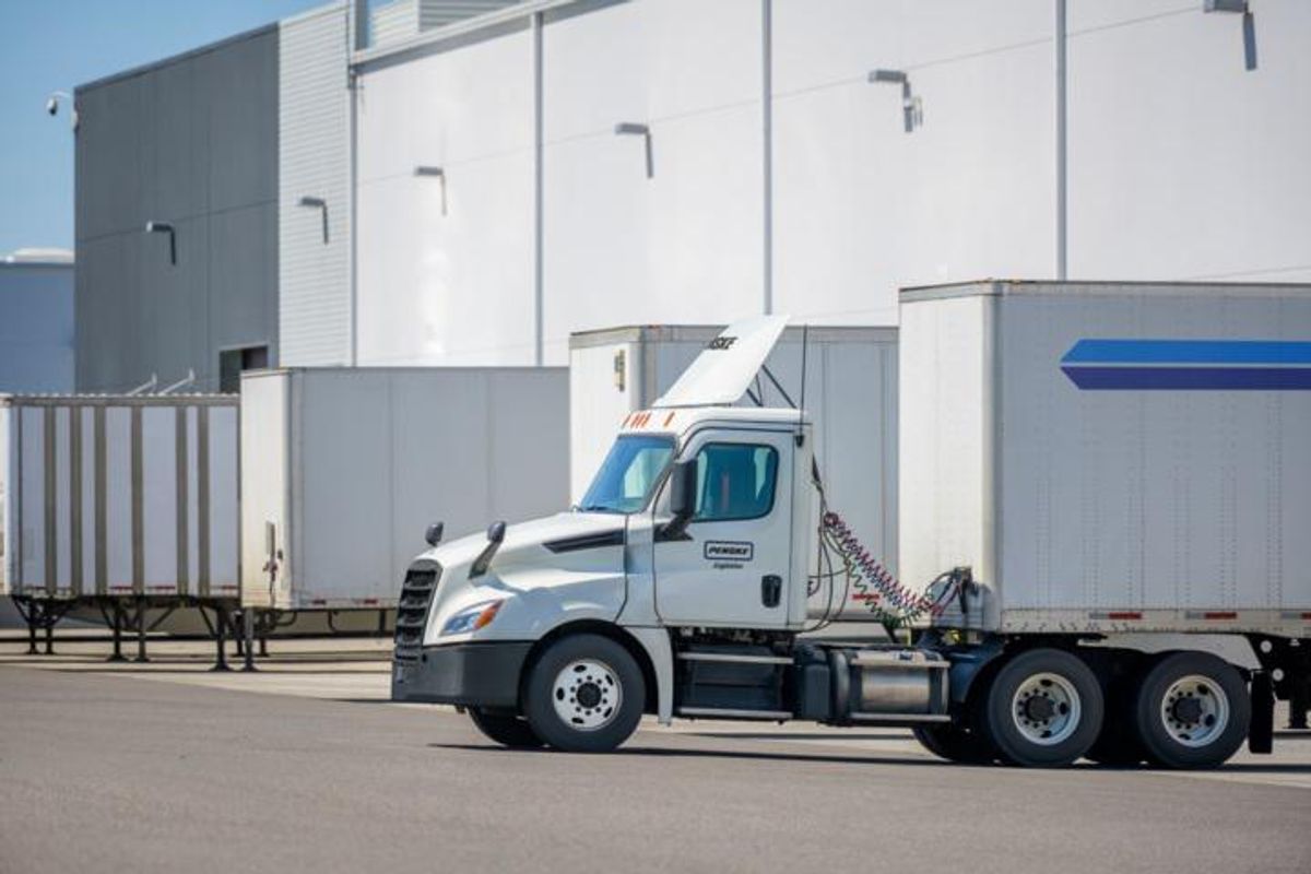 Penske Delivery Truck