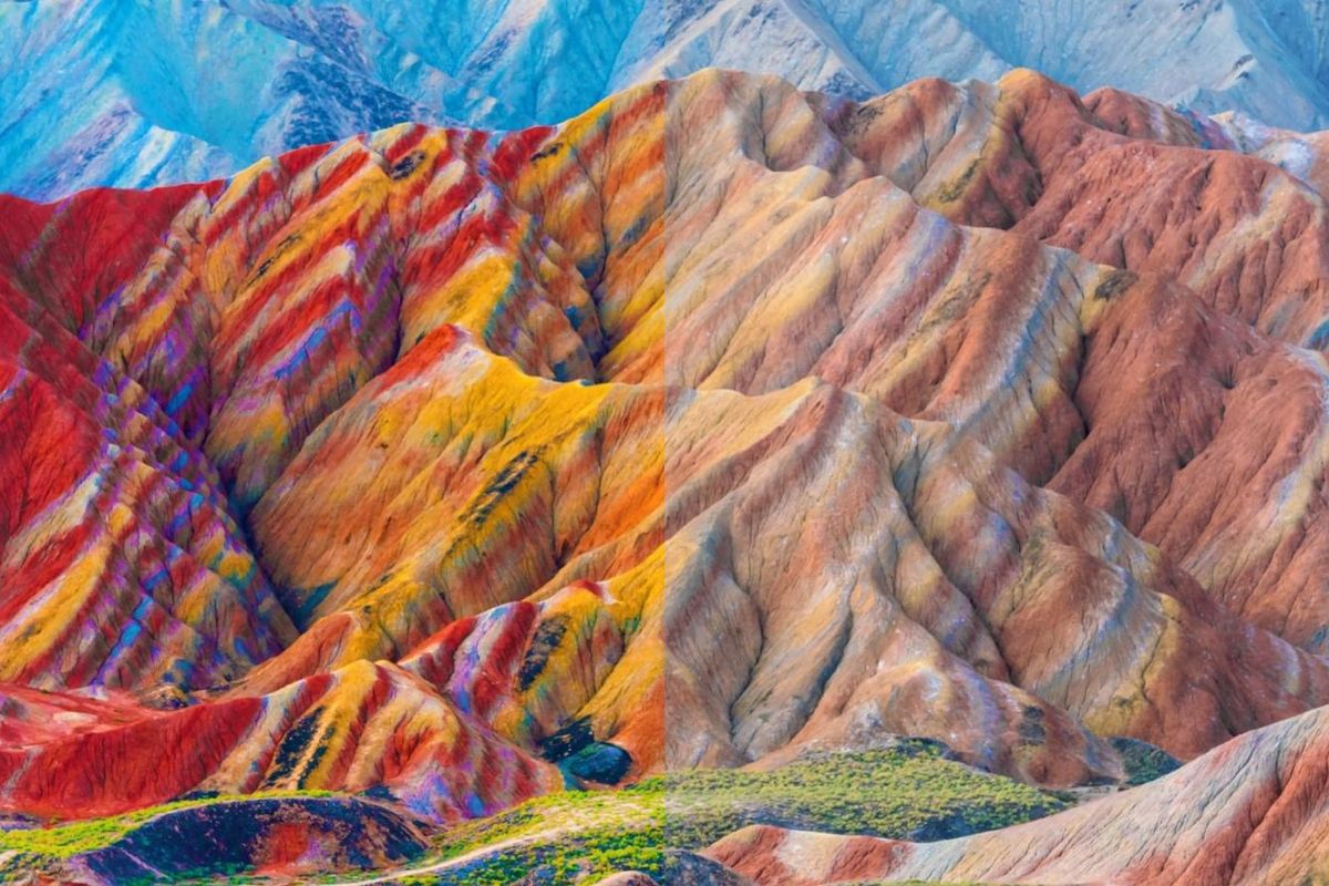 Rainbow Mountains