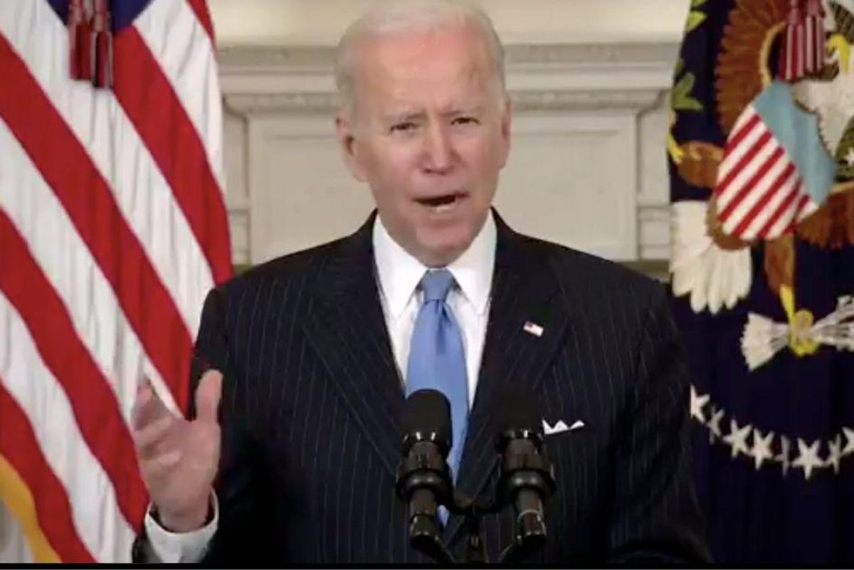 Biden announces that we will have enough vaccines for every adult in the U.S. by end of May