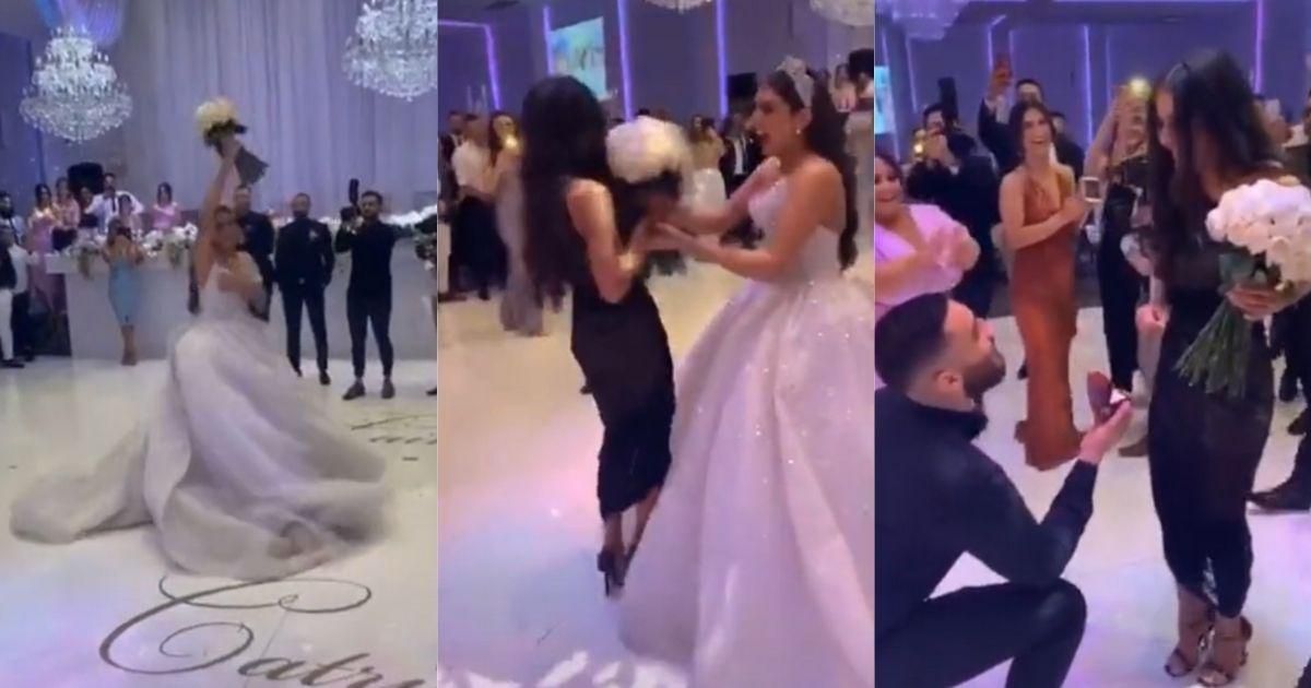 Groom Speaks Out After Video Of His Friends Getting Engaged At His Wedding Sparks Controversy