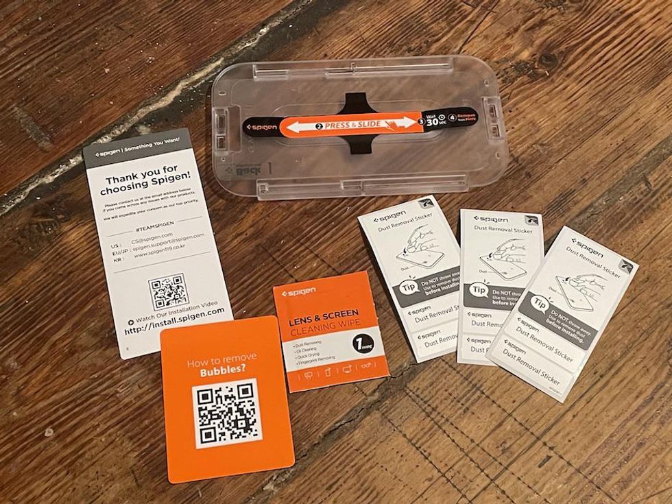 Spigen iPhone Screen Protector review Super easy to install Gearbrain