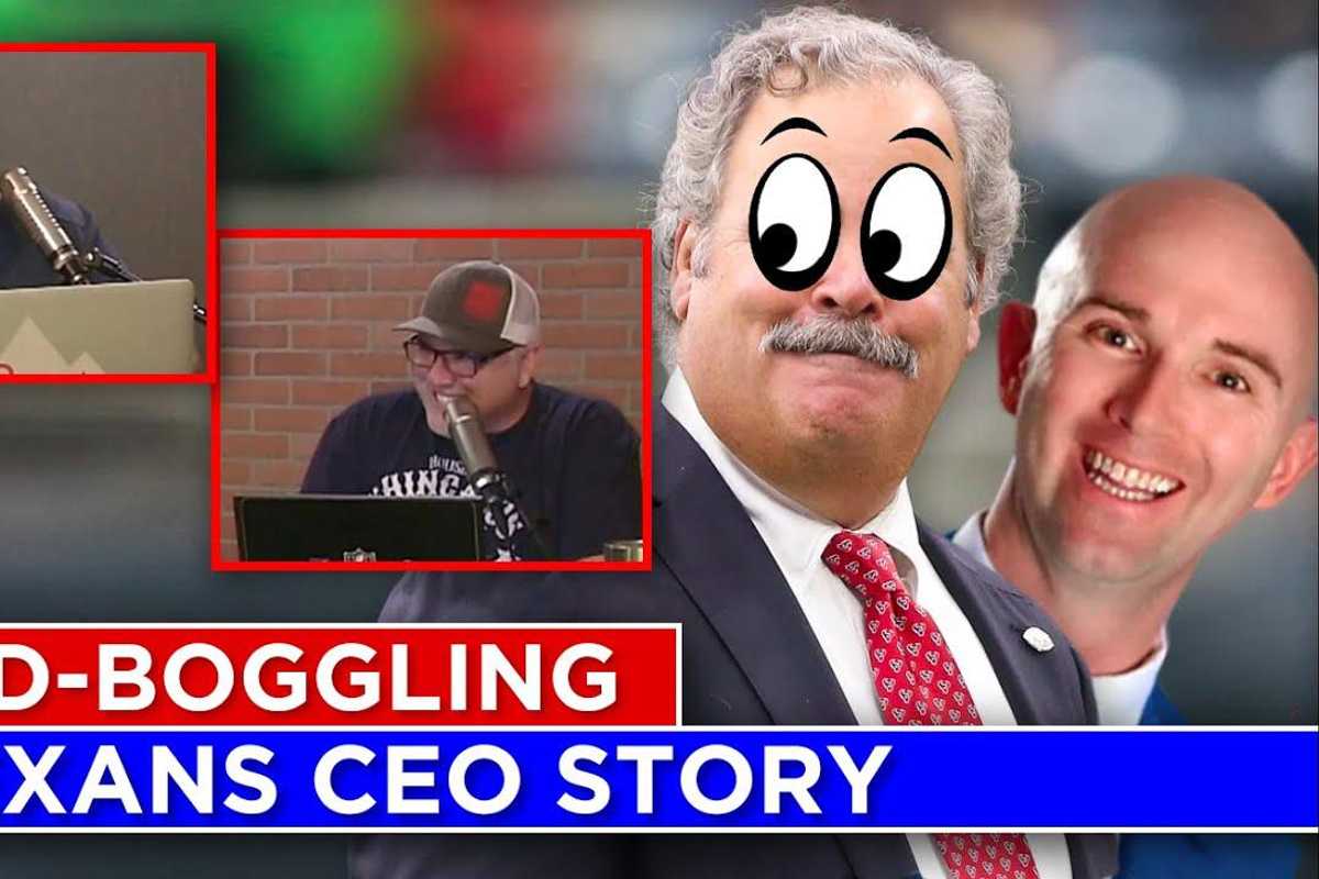 Reaction: Hilarious story about Texans CEO you won't believe...or maybe you will