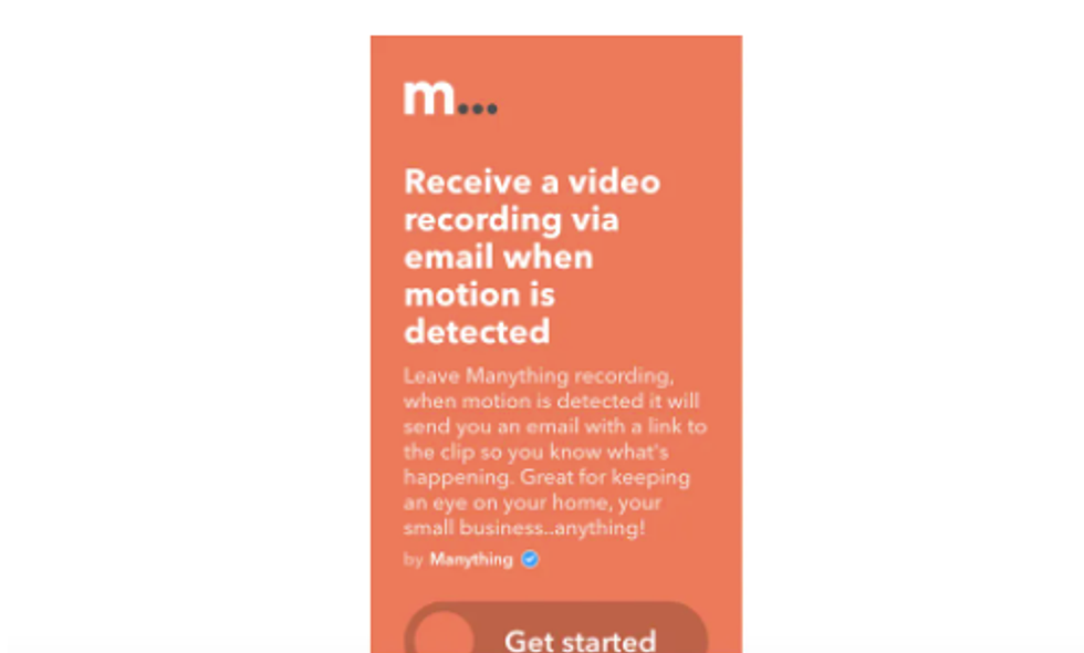 IFTTT Manything Applet