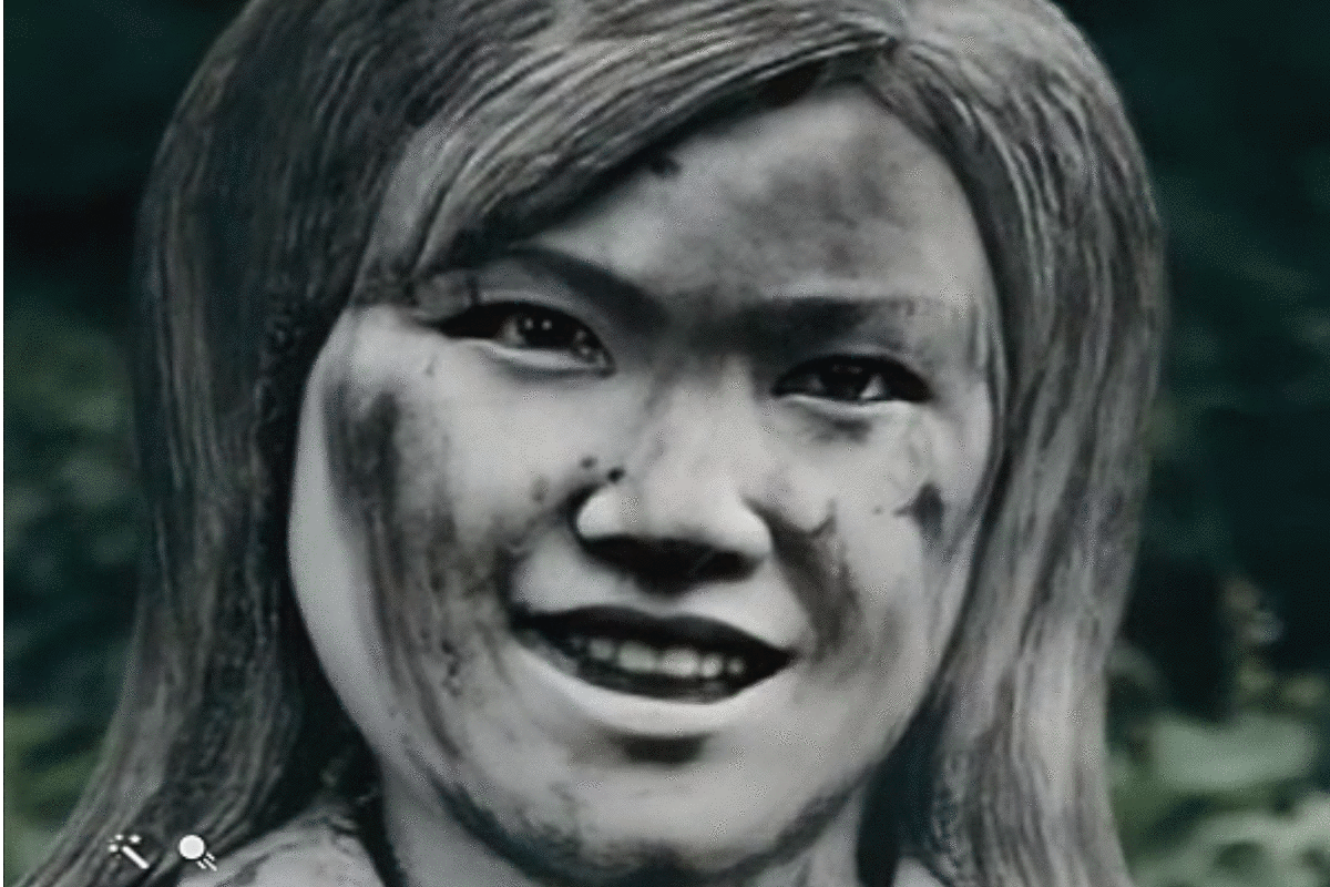 Creepy Japanese statue animated with Deep Nostalgia