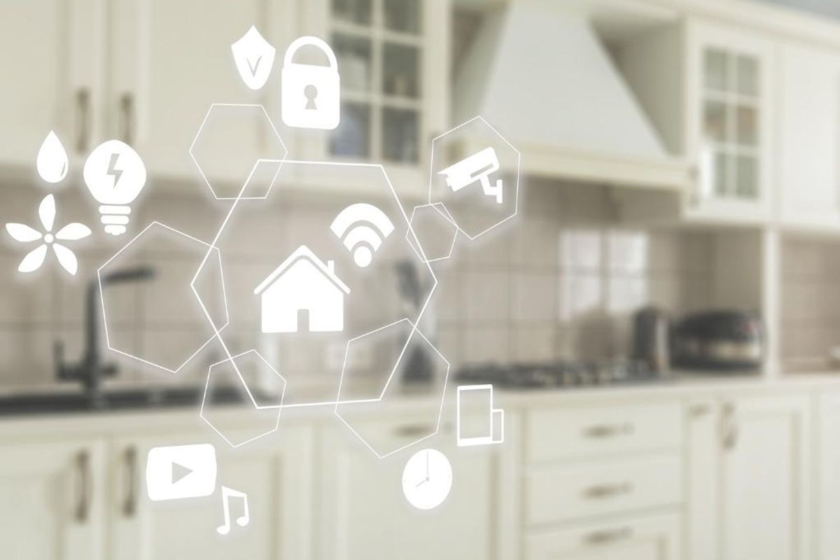 Smart home illustration