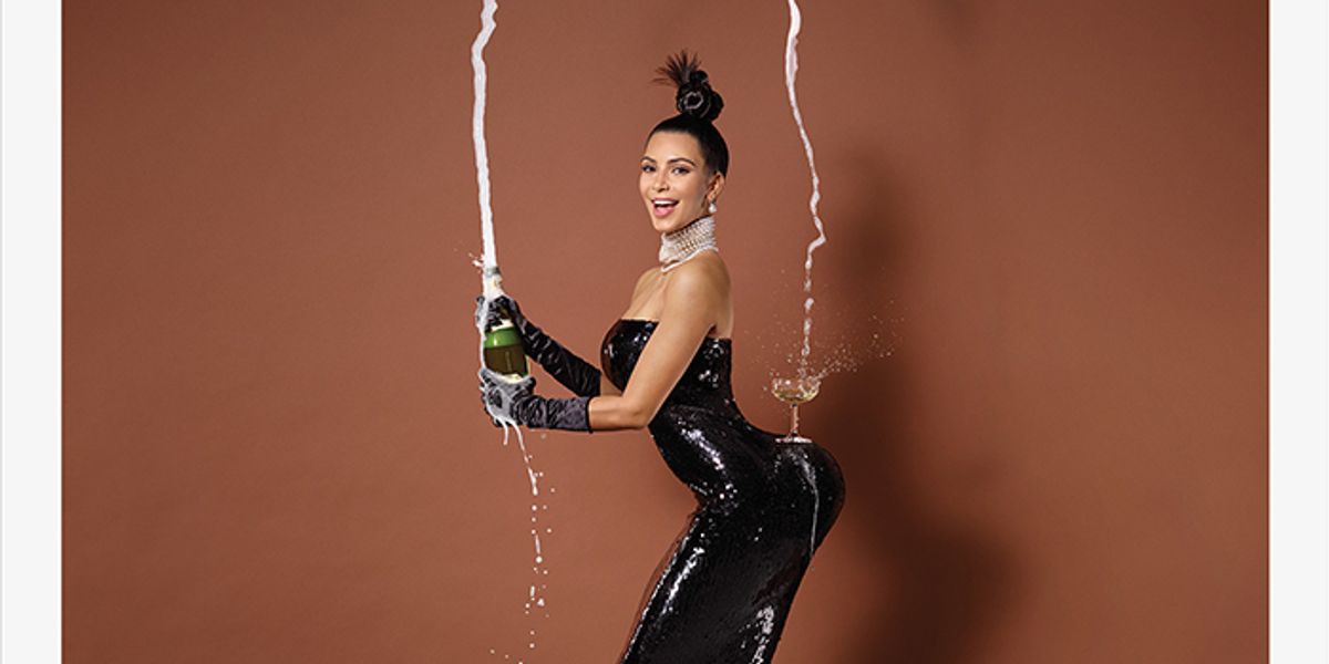 Kim-Kardashian-in-John-Paul-Gaultier - eniGma Magazine