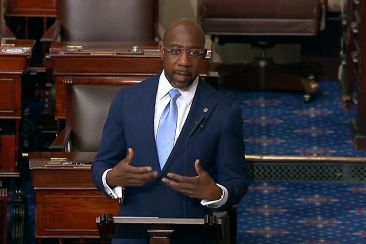 You! Watch Raphael Warnock's First Senate Speech RIGHT NOW!