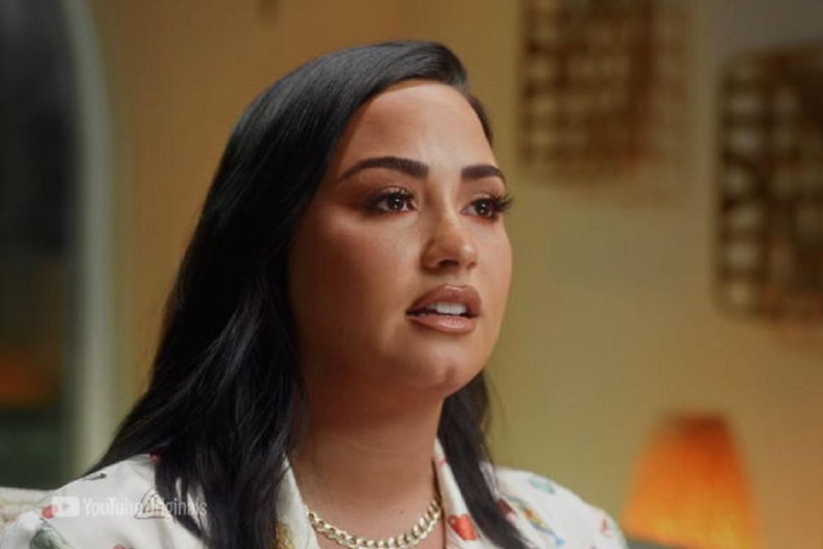 Demi Lovato in "Dancing with the Devil" docuseries