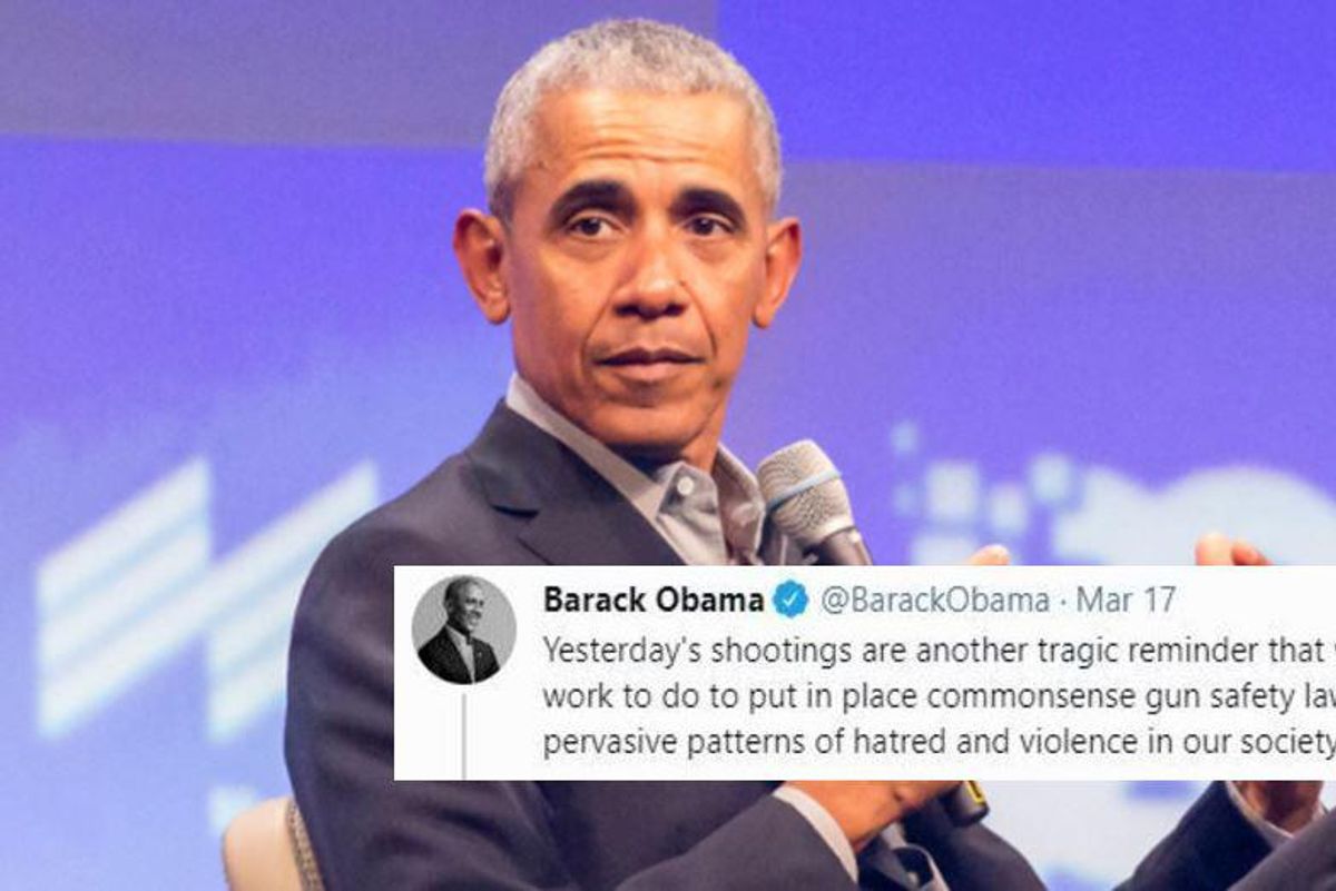 Obama responded to the Atlanta shooting with a renewed call for 'common sense' gun control laws