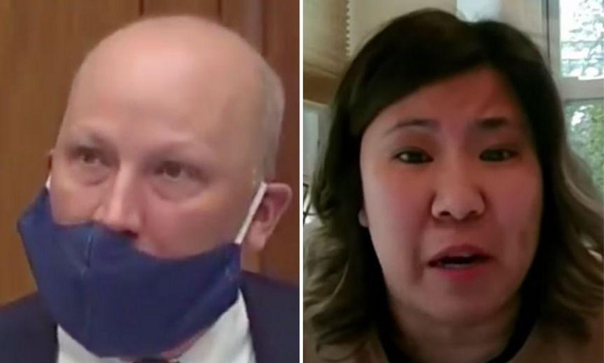 Rep. Grace Meng Tearfully Shuts Down GOP Rep. Who Railed Against China at Asian-American Violence Hearing