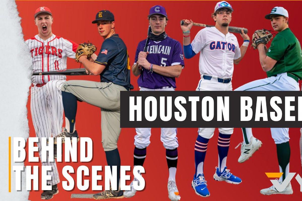 #WHATASNAP: Behind the Scenes at the 2020 VYPE Houston Baseball Photoshoot