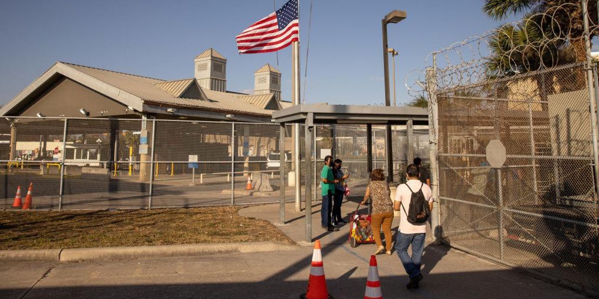 Gov. Abbott slams Biden for 'failure' at minors facilities. DHS reportedly considers flying migrants to states near Canadian border.