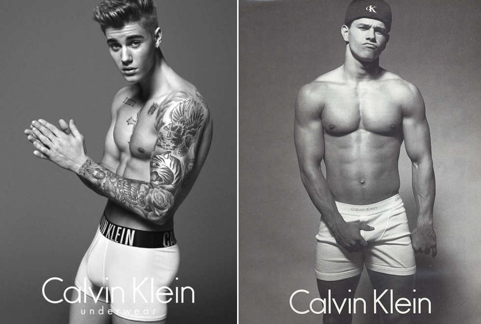 Justin Bieber Vs Mark Wahlberg Whose Calvin Klein